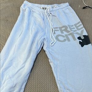 Free City Light Blue Sweatpants